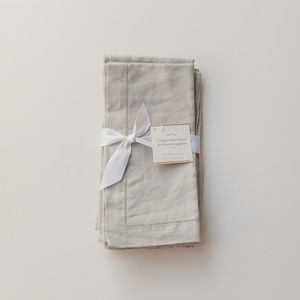 Pottery Barn Belgian Flax Linen Classic Napkins